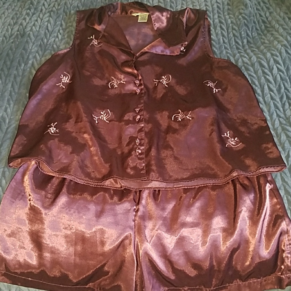 Silk pj set