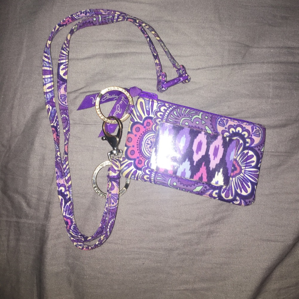 Vera Bradley lanyard.