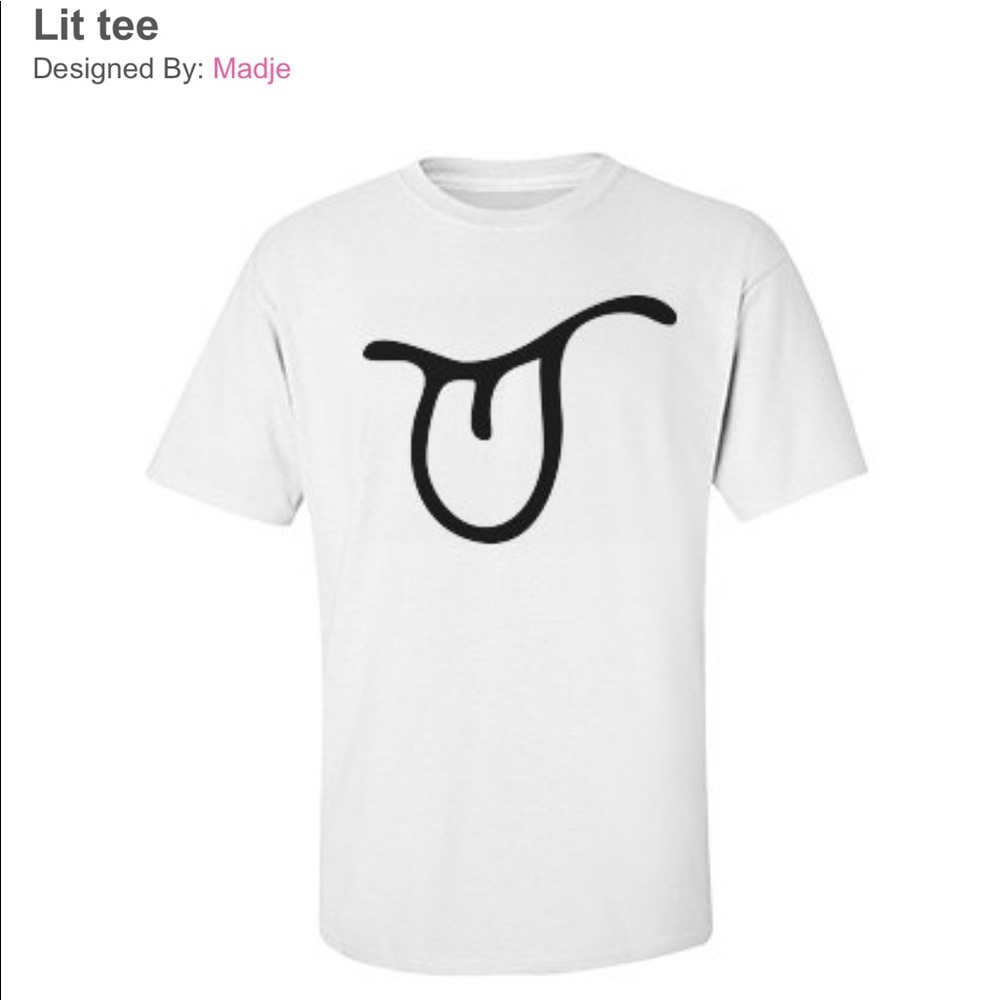 Male lit tee