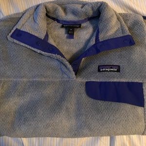 Patagonia Quarter Zip Fuzzy Jacket