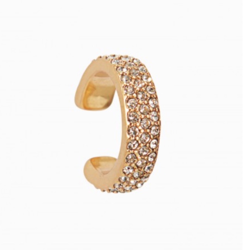Stella and Dot pave ear cuff
