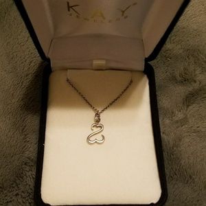 Open Heart Necklace