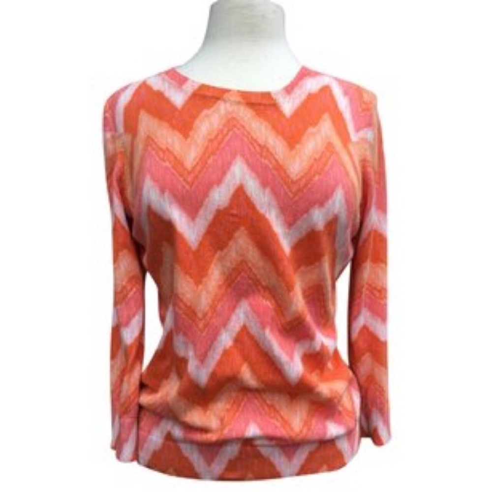 C. Wonder Long Sleeve 100% Cotton chevron Sweater