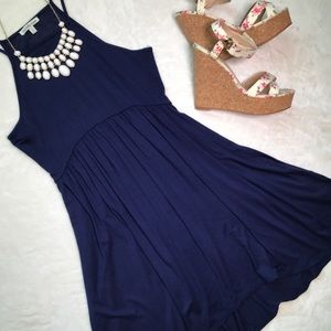 Navy blue dress