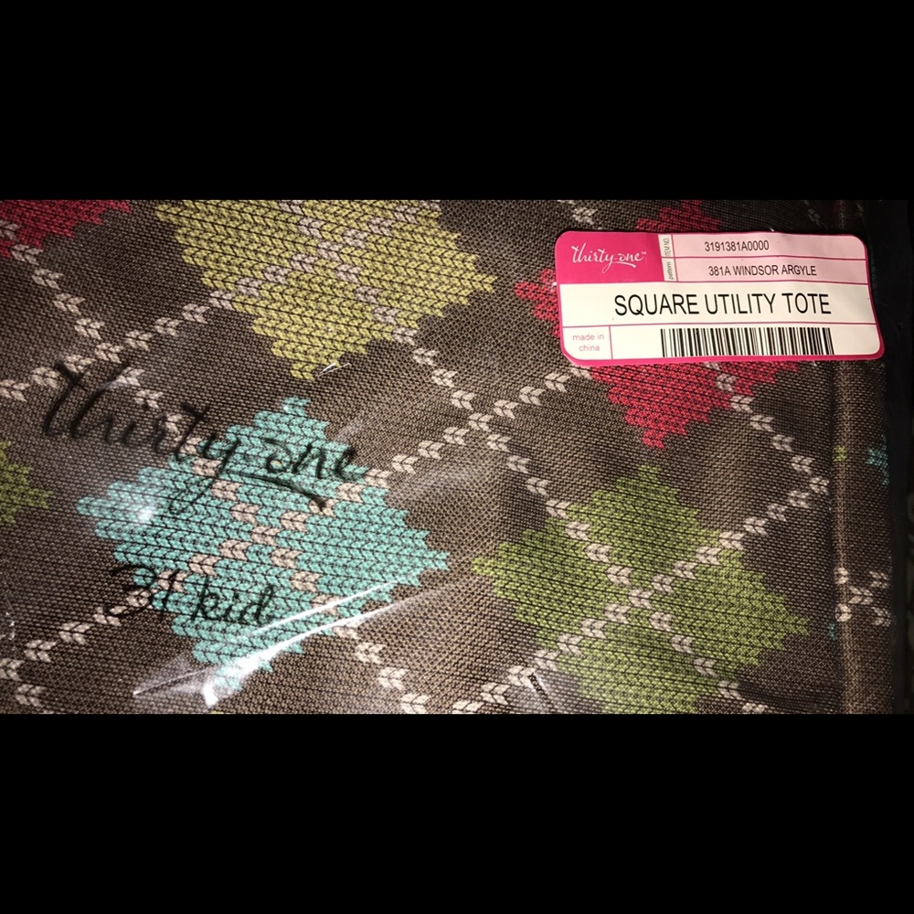 Thirty One Square Utility Tote