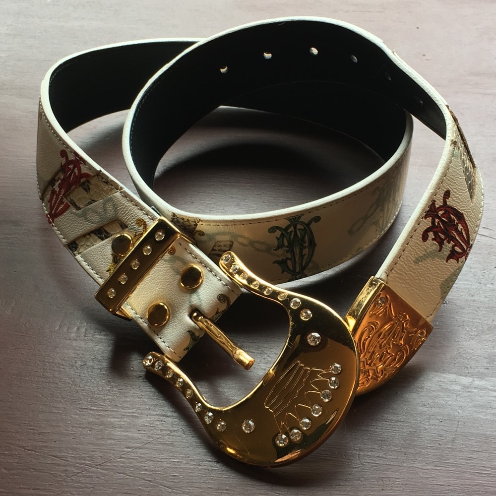 Good Looking Leather Belt by Ed Hardy