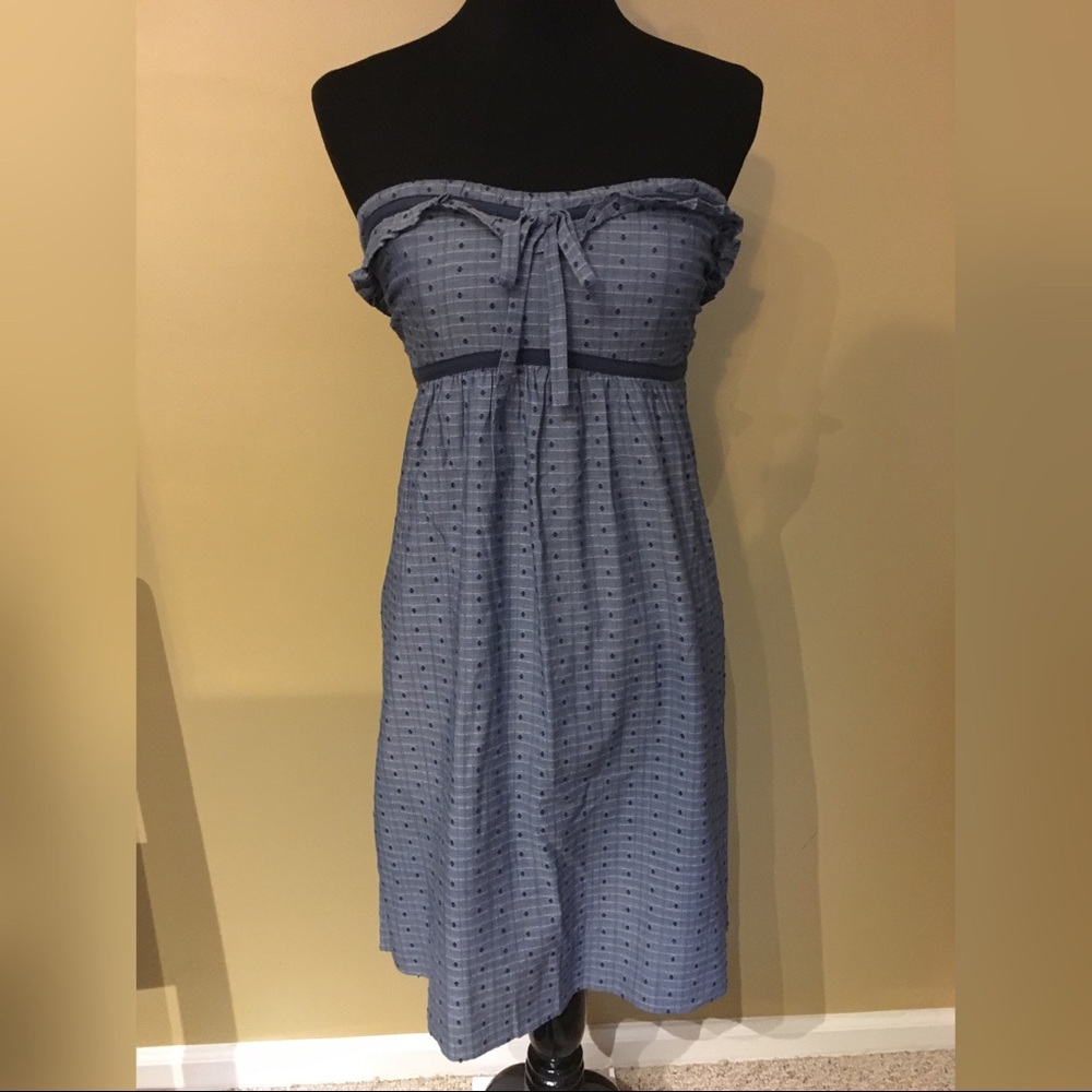 J. Crew Provence Chambray denim dress