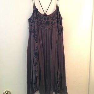 Grey Free People Dress