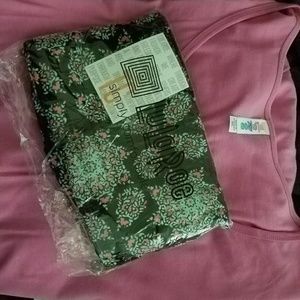 BNWT LULAROE MEDIALLION LEGGINGS/3XL PERFECT TEE