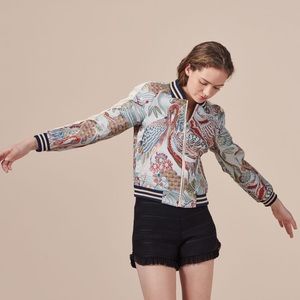 Maje Paris Bryan Bomber Jacket