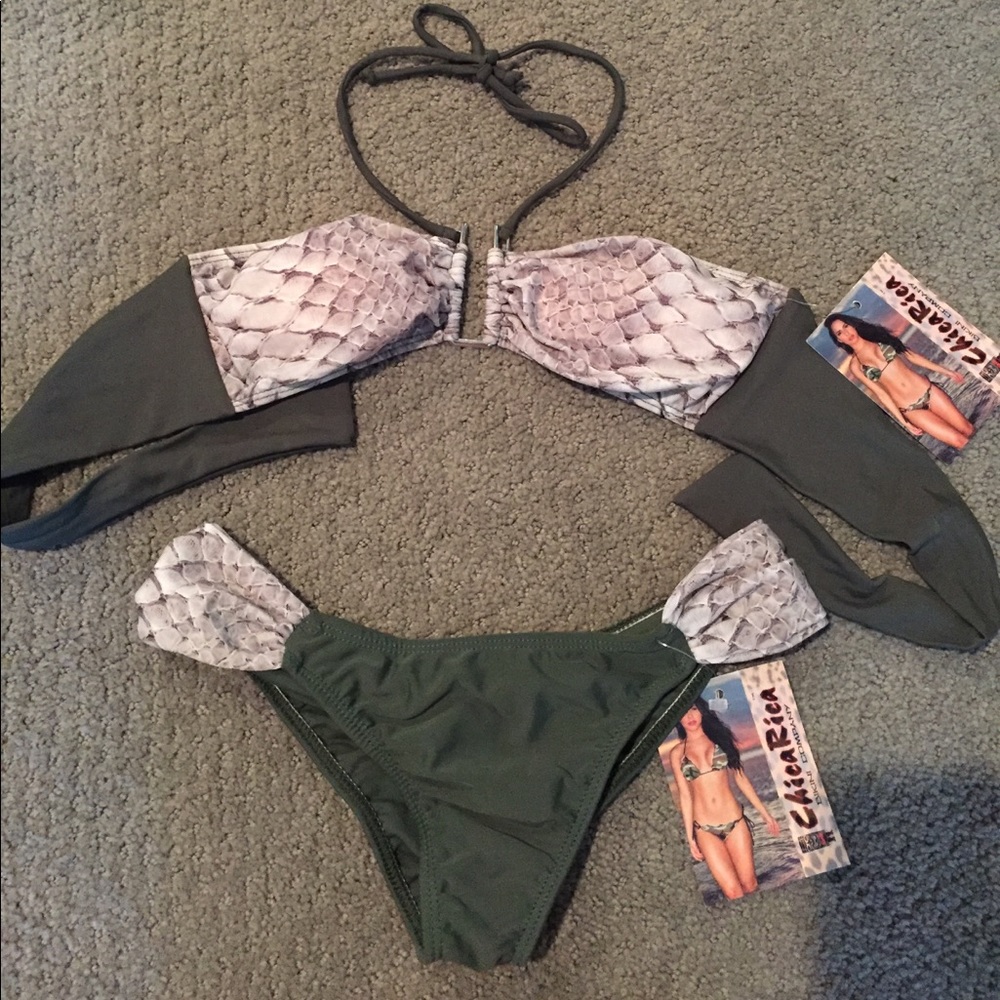 NWT Chica Rica Bikini size Small