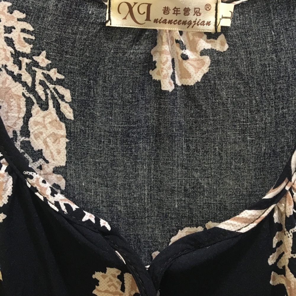 ✨2xs HP✨Bohemian Mini Dress - Picture 2 of 3