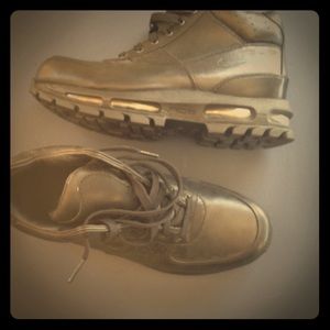 Nike Black Leather Hiking Boots