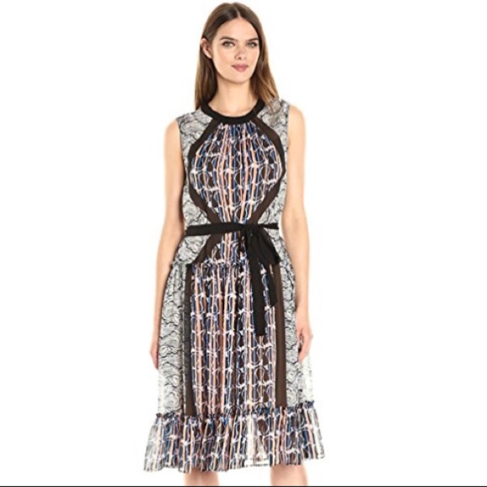 BCBG Mix Pattern Dress