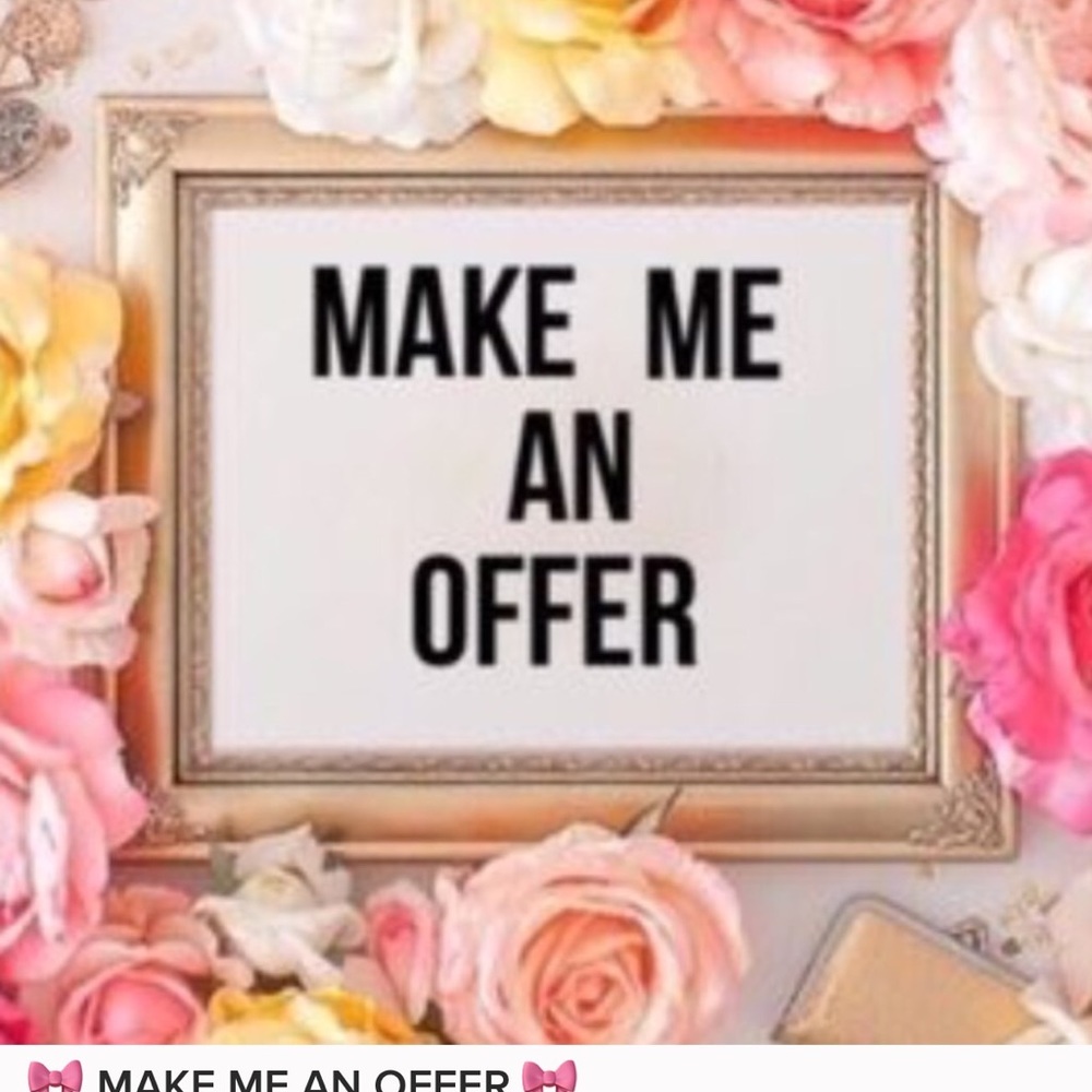 Make me an offer. All offers warmly received.