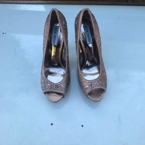 Steve Madden rhinestone heels