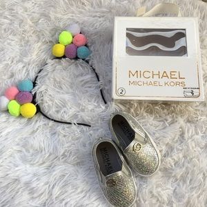 Micheal kors baby slip on shoes