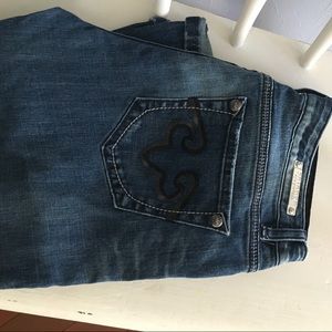 Express Rerock boot cut jeans