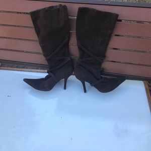Brown Marc fisher high heel boots