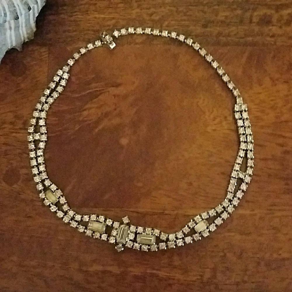 ✔SOLD✔Costume Jewelry Diamond Choker