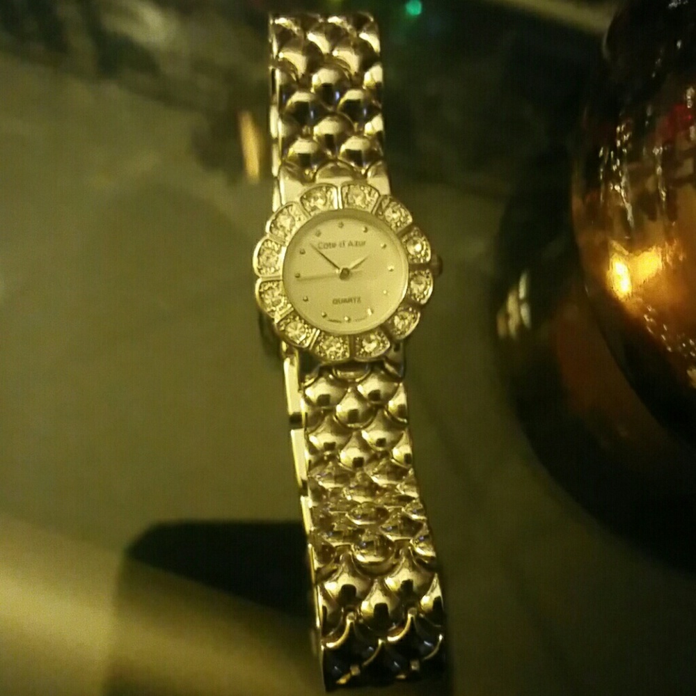 Silver, Cote d' Azur watch