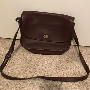 Vintage Coach Saddle bag