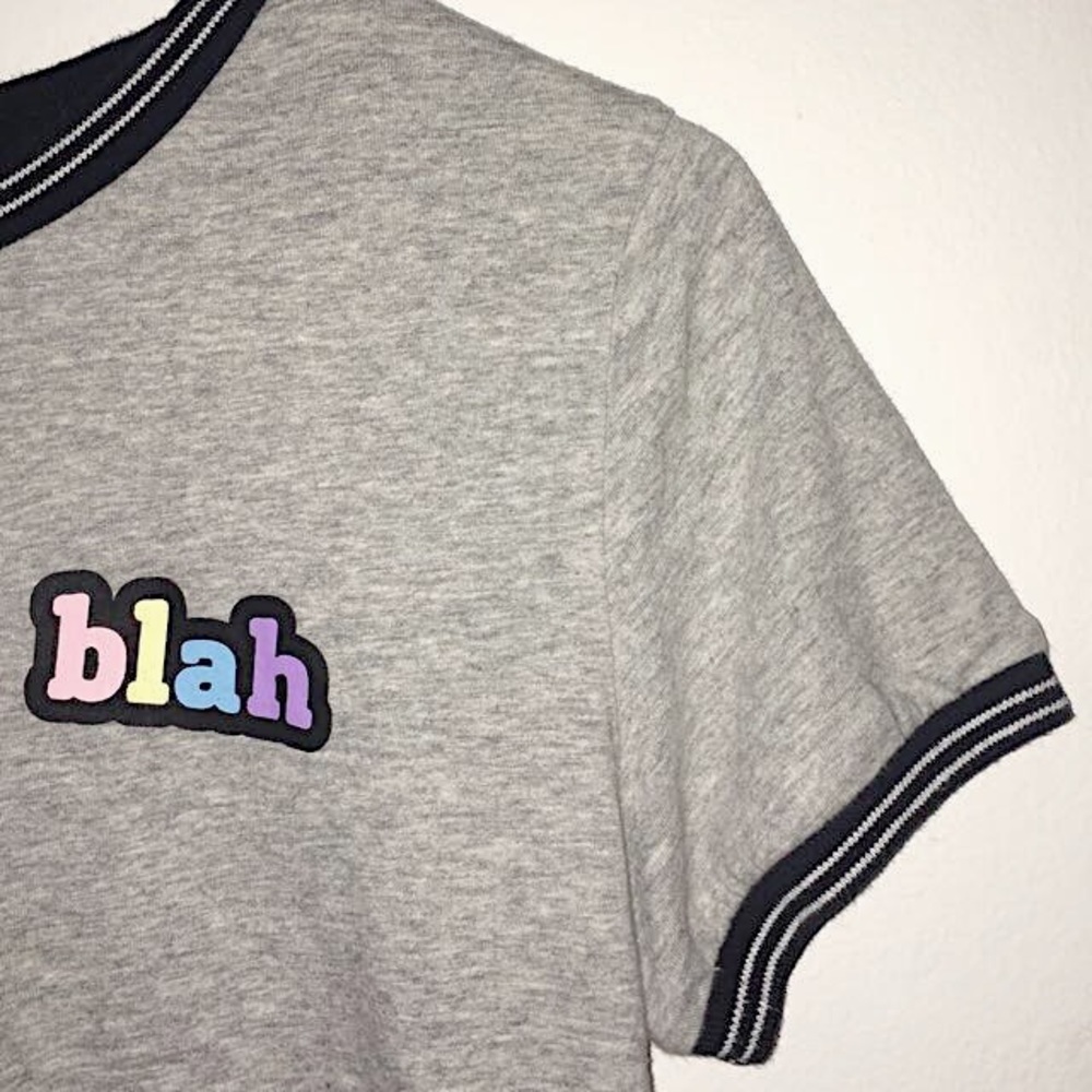 Grey graphic Tshirt