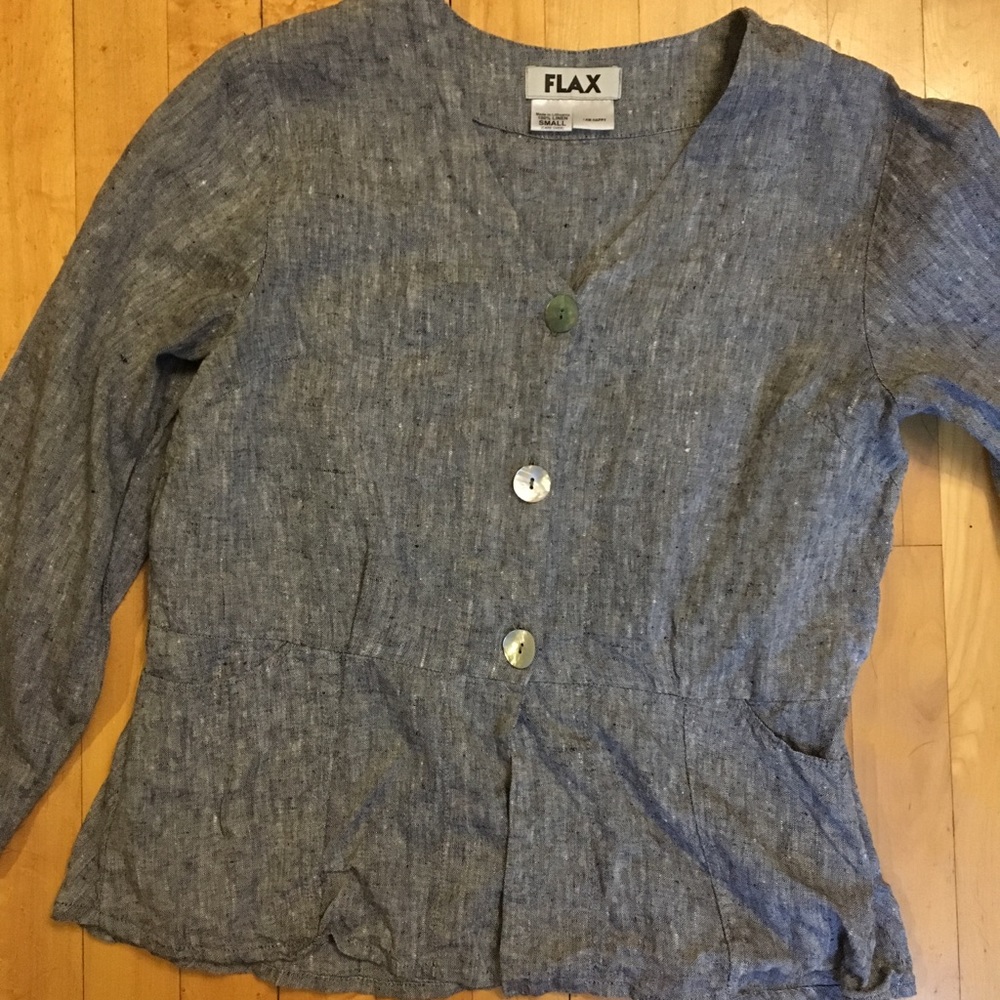 Flax linen shirt