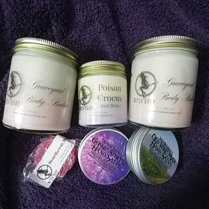Witchbaby Body Butter, Balms, & soap sample lot