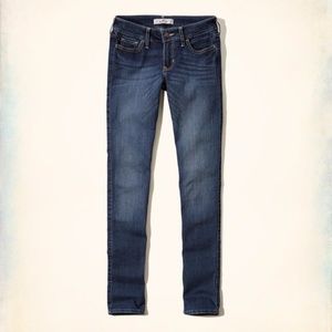 Hollister Super skinny jean Medium dark wash