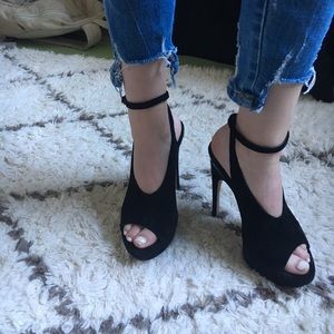 Black heels