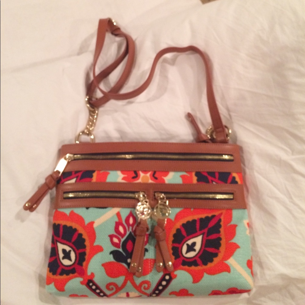 Spartina 449 Cross-body Zipper Hipster Handbag