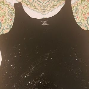 PLUS LANE BRYANT SEQUIN TANK
