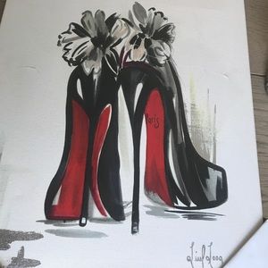 Christian Louboutin Painting Art