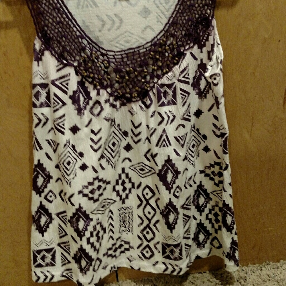 French Laundry Sleeveless top  size medium