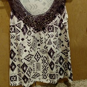 French Laundry Sleeveless top  size medium