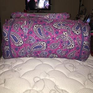 Vera Bradley XL Duffle - Boysenberry