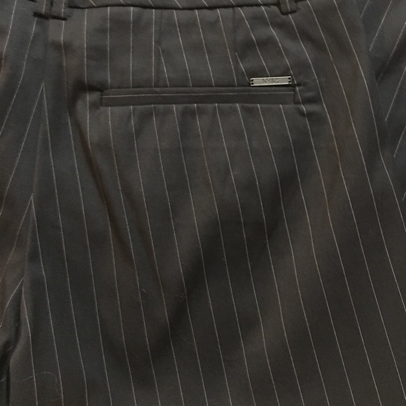 Pinstripe bootcut pants size 8 - Picture 3 of 4