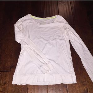 American Eagle plain white long sleeve