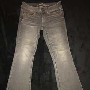 Grey American Eagle Artist jeans