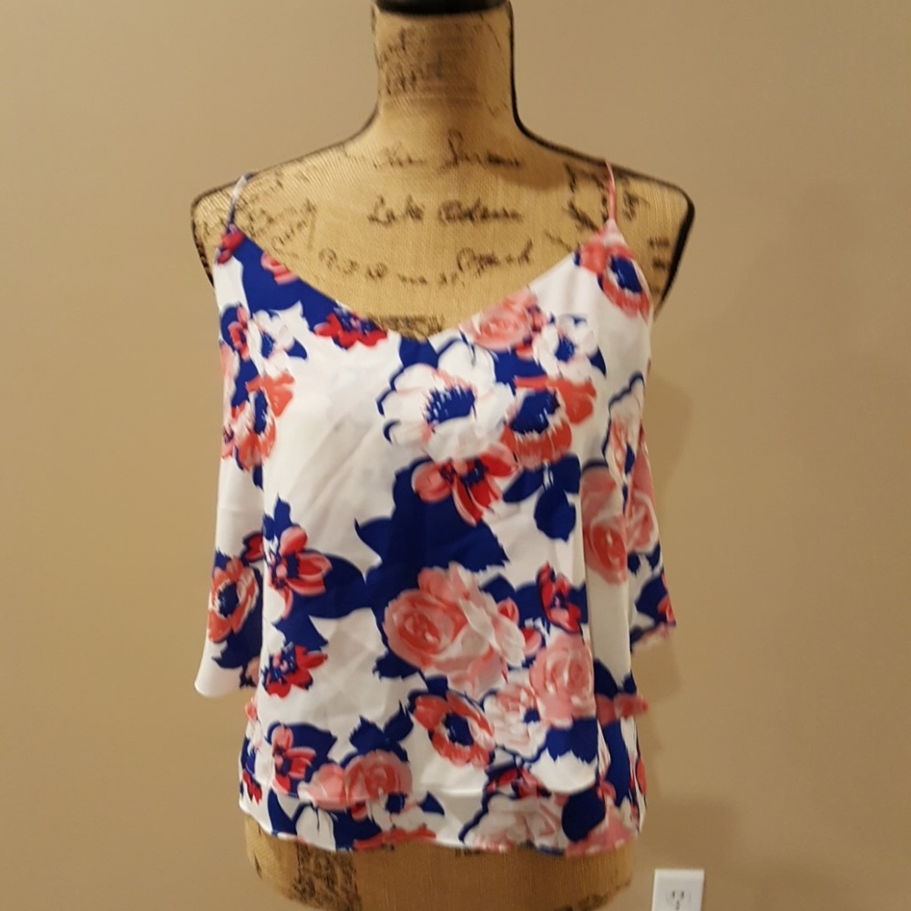 TWO ARROWS floral dress tank NWOT AL E114:6:17