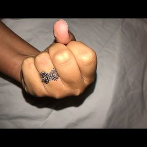 Beautiful Silver Wrap Ring