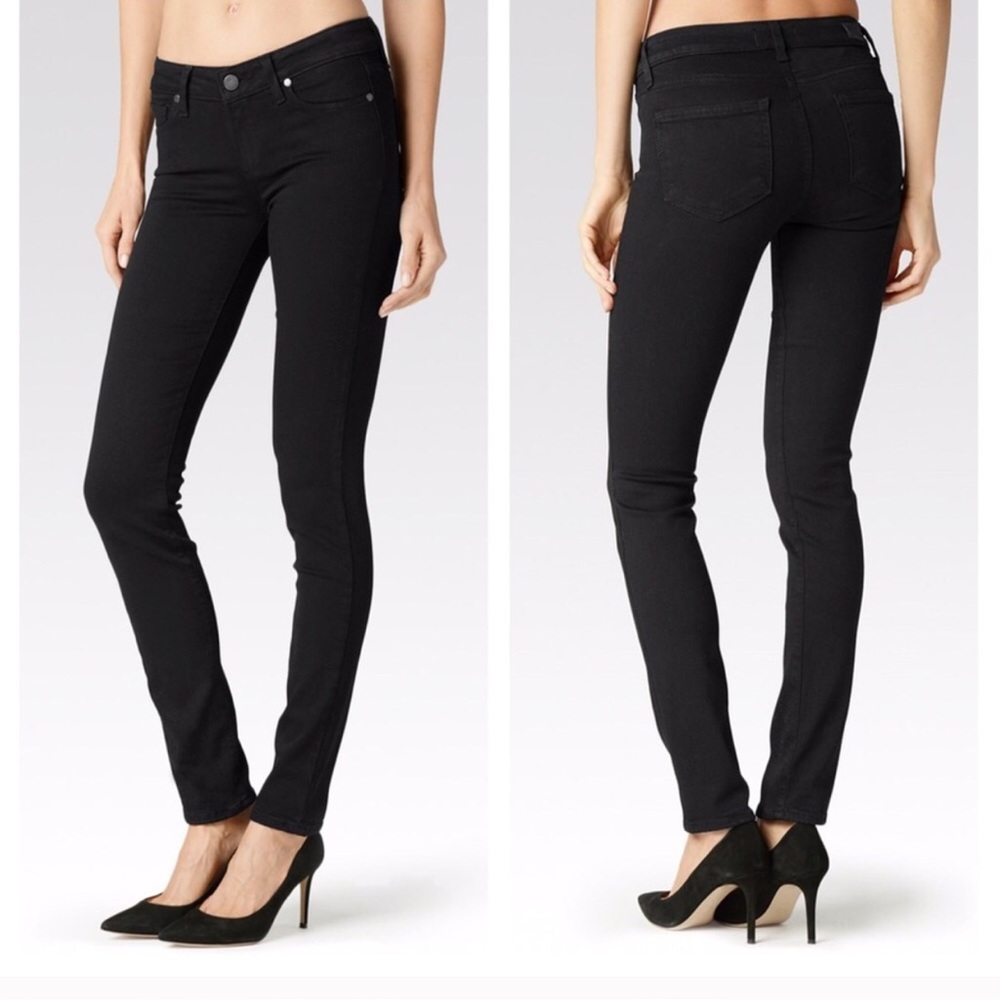 Paige Black Skyline Skinny Jean Sz 25