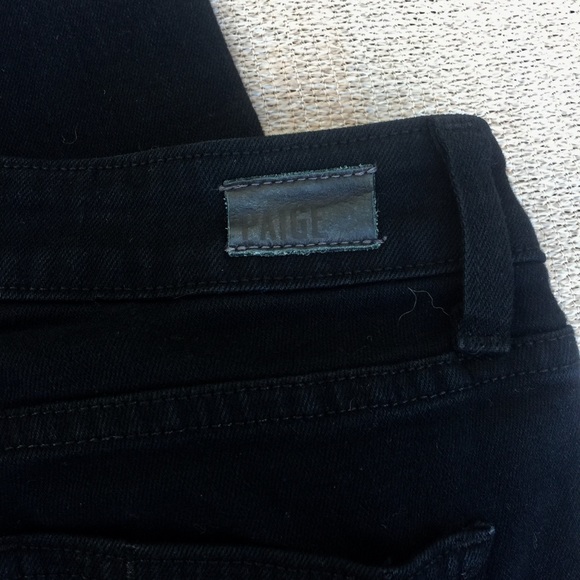 Paige Black Skyline Skinny Jean Sz 25 - Picture 6 of 7