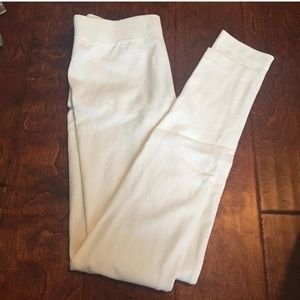 White leggings