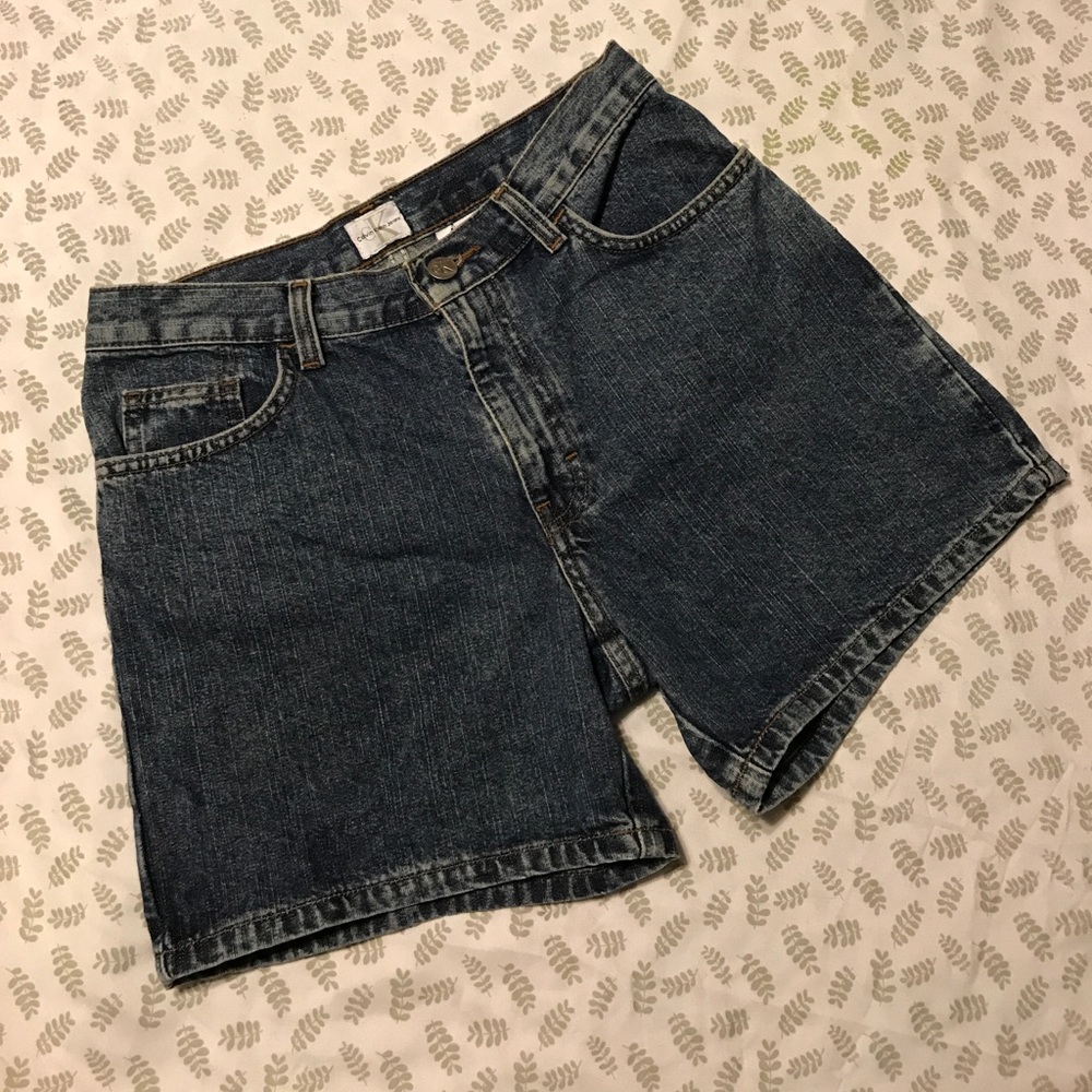 CALVIN KLEIN DENIM SHORTS!❤️