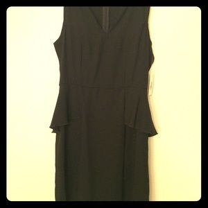 Small Black dress with peplum