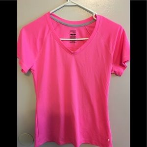 Neon Pink Workout Shirt