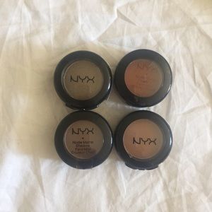 NYX Eyeshadows