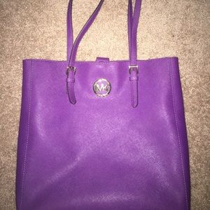 AUTHENTIC Michael Kors Bag (Purple)
